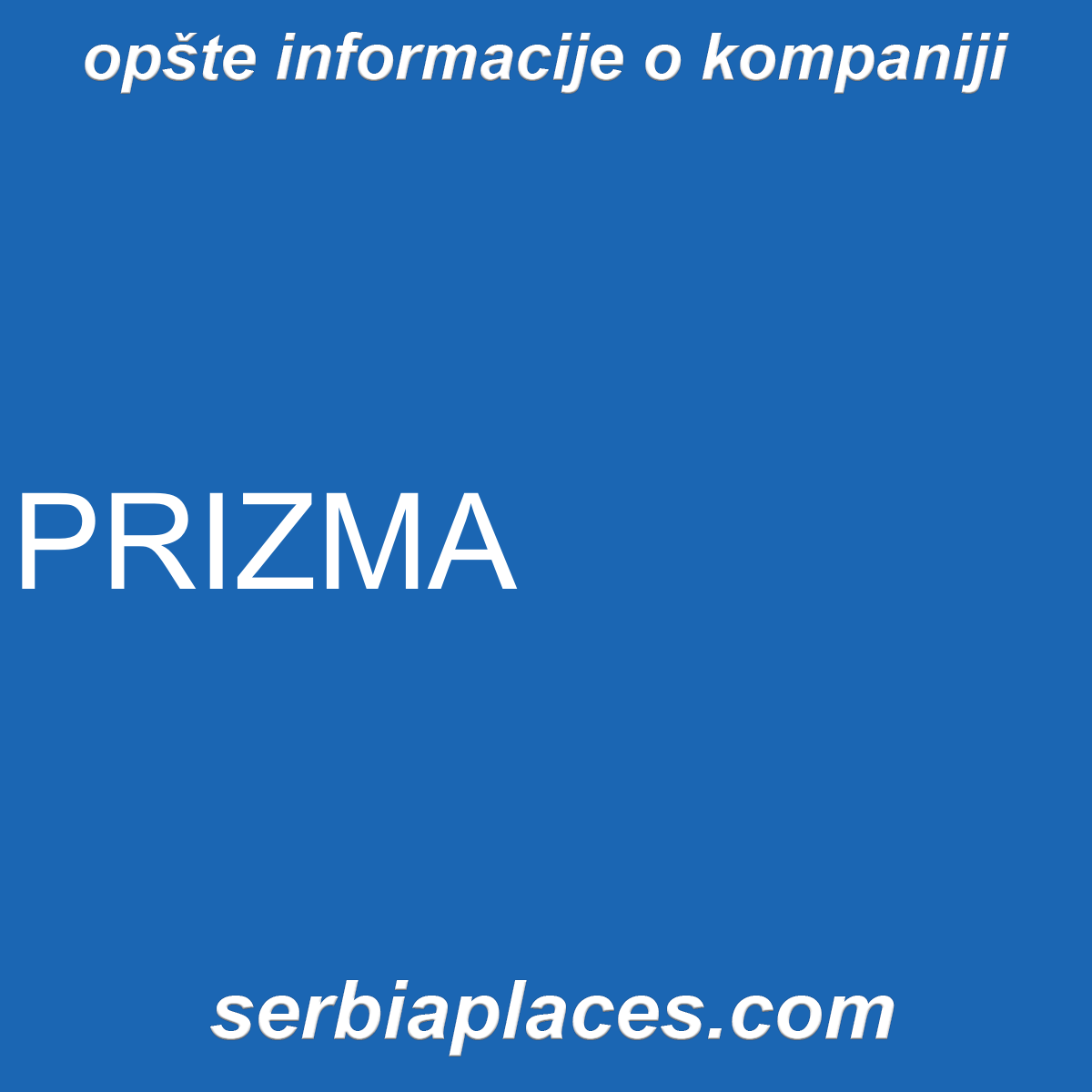 PRIZMA