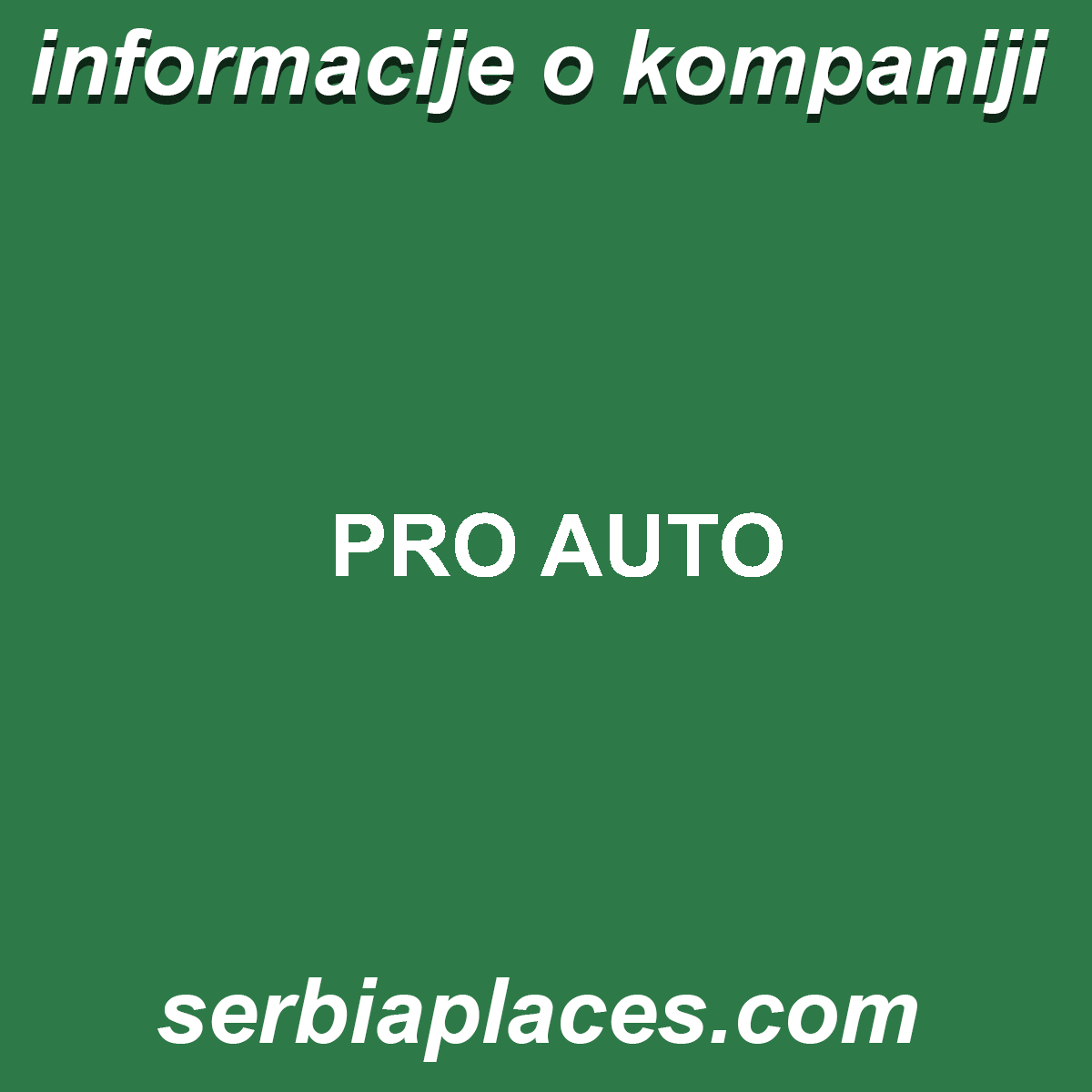 PRO AUTO
