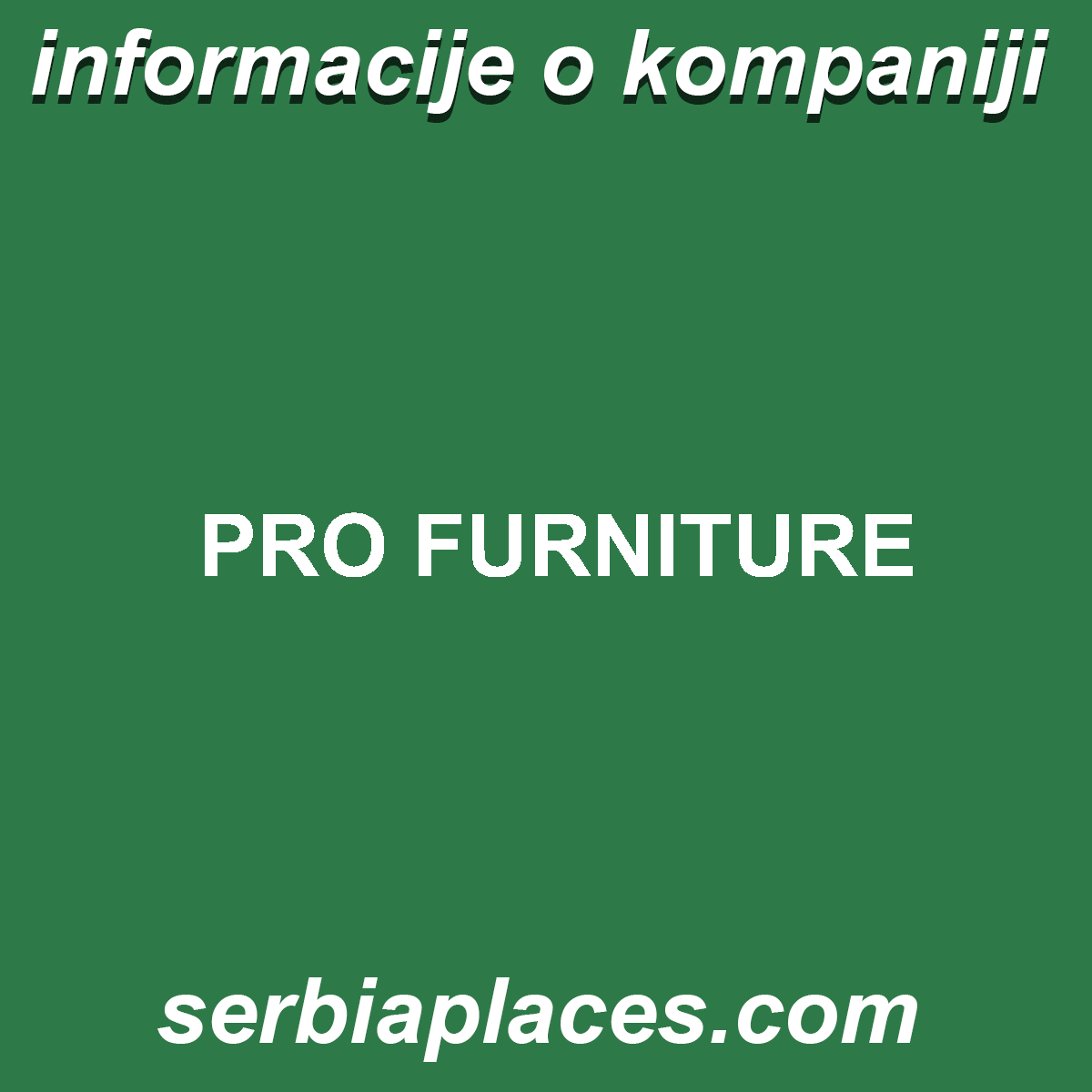 PRO FURNITURE
