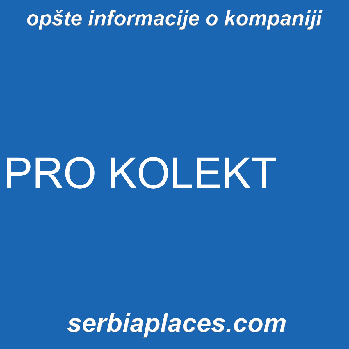 PRO KOLEKT