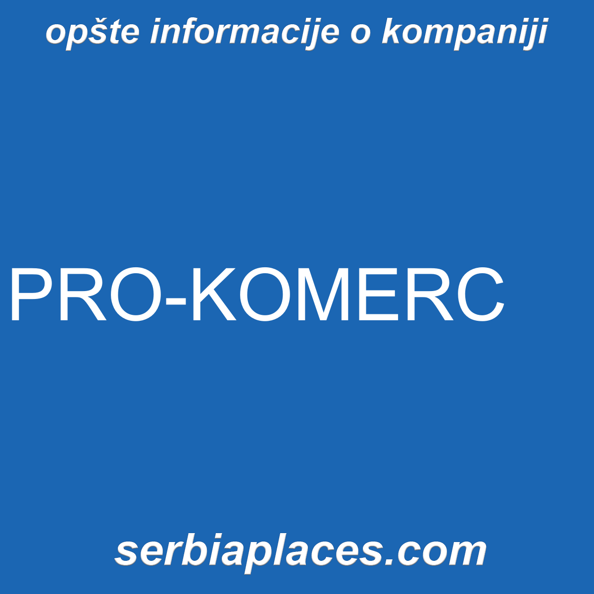 PRO-KOMERC