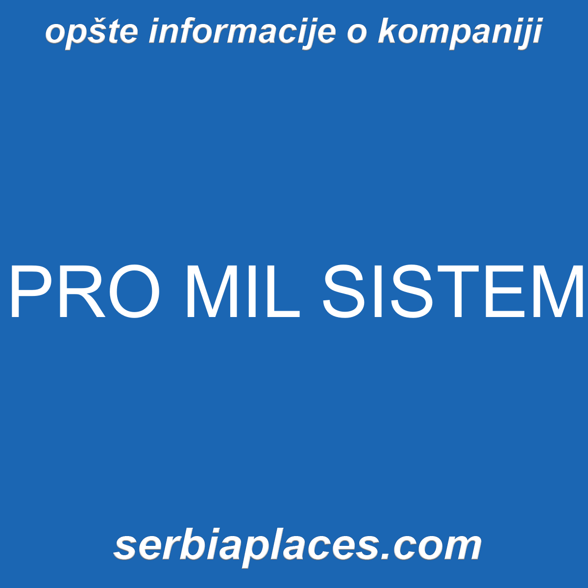 PRO MIL SISTEM