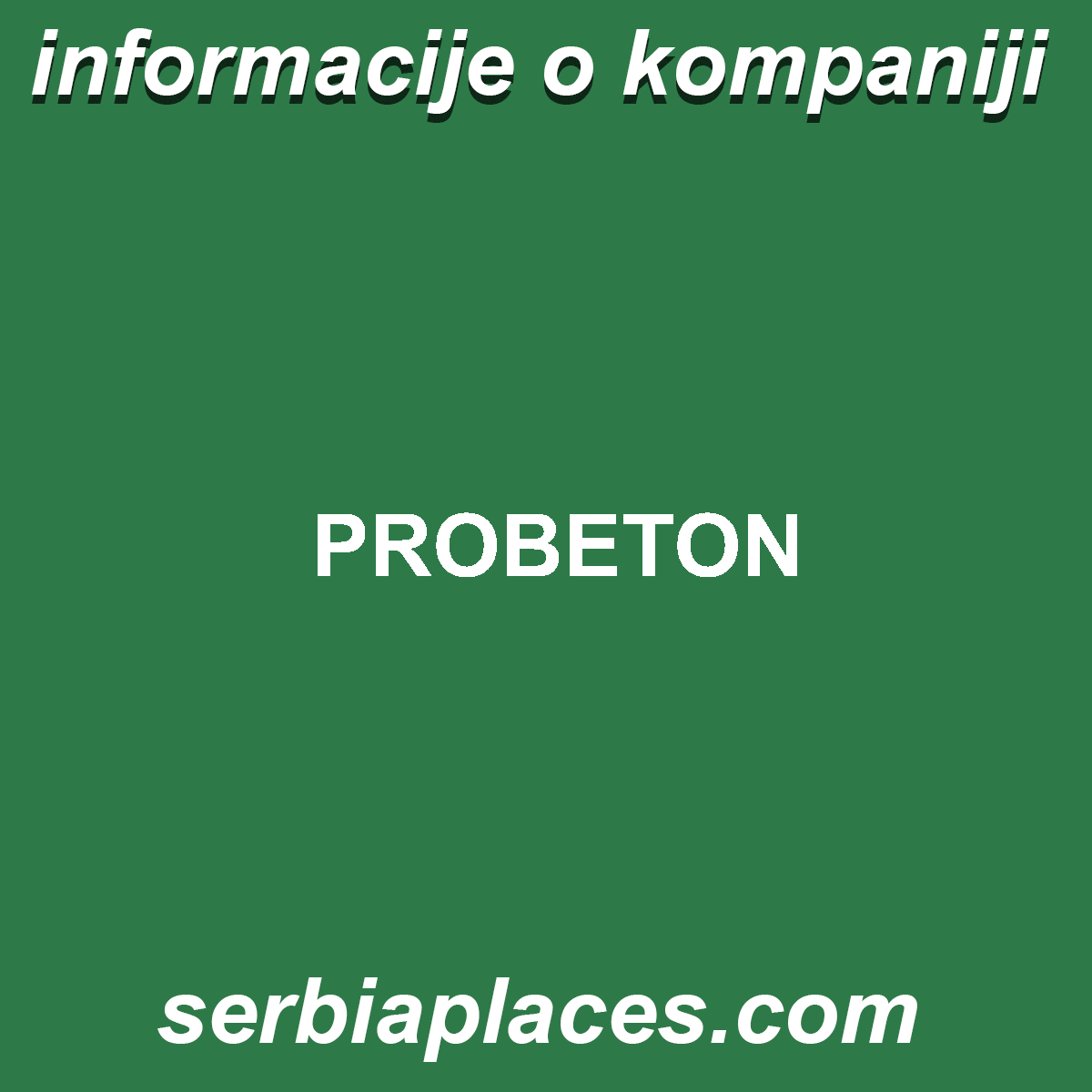 PROBETON