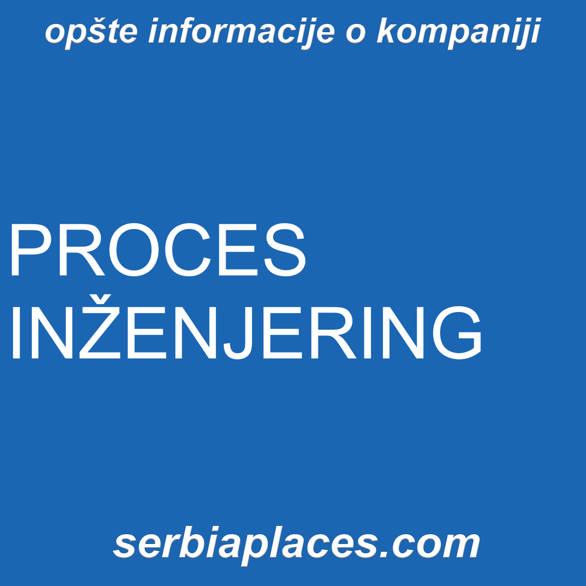 PROCES INŽENJERING