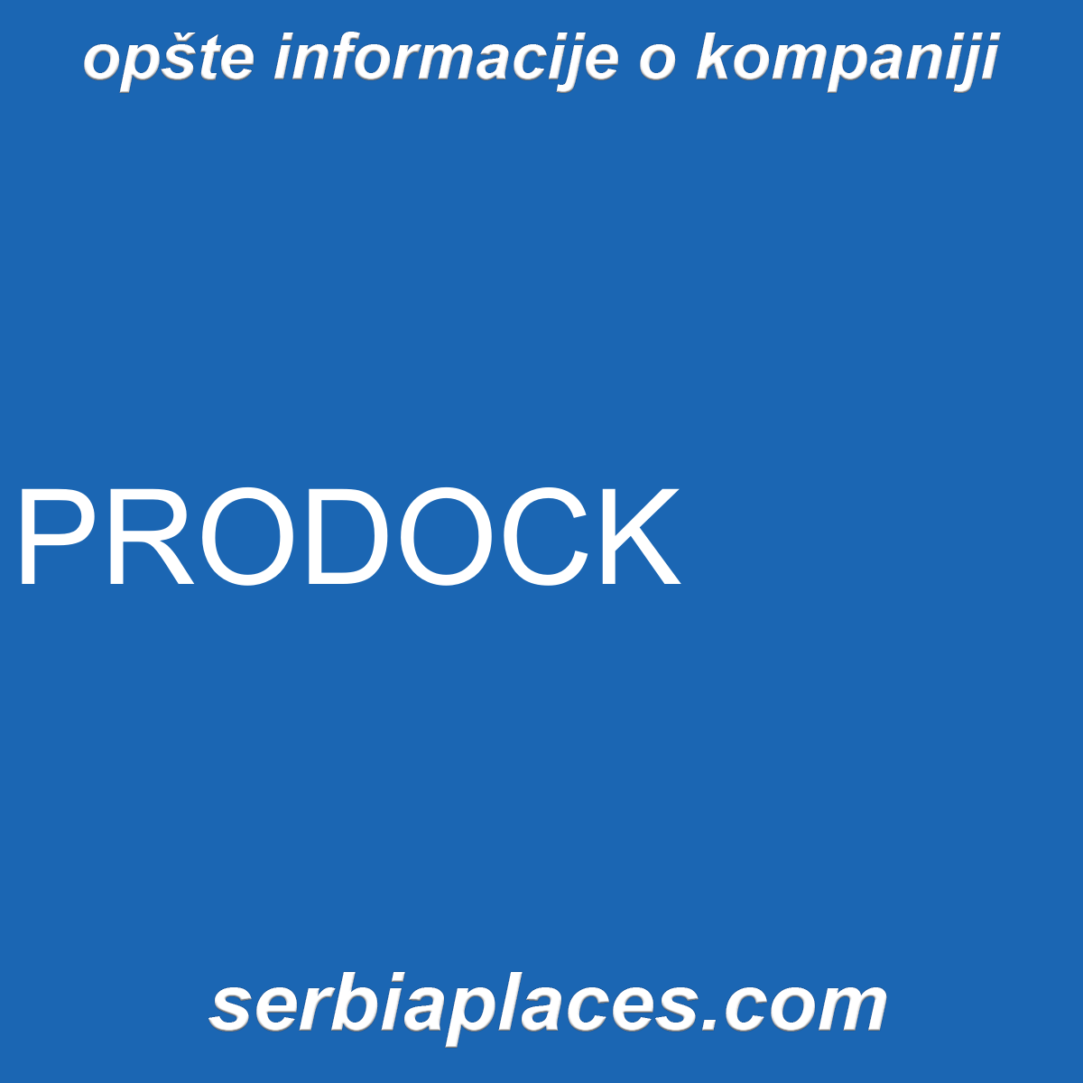 PRODOCK