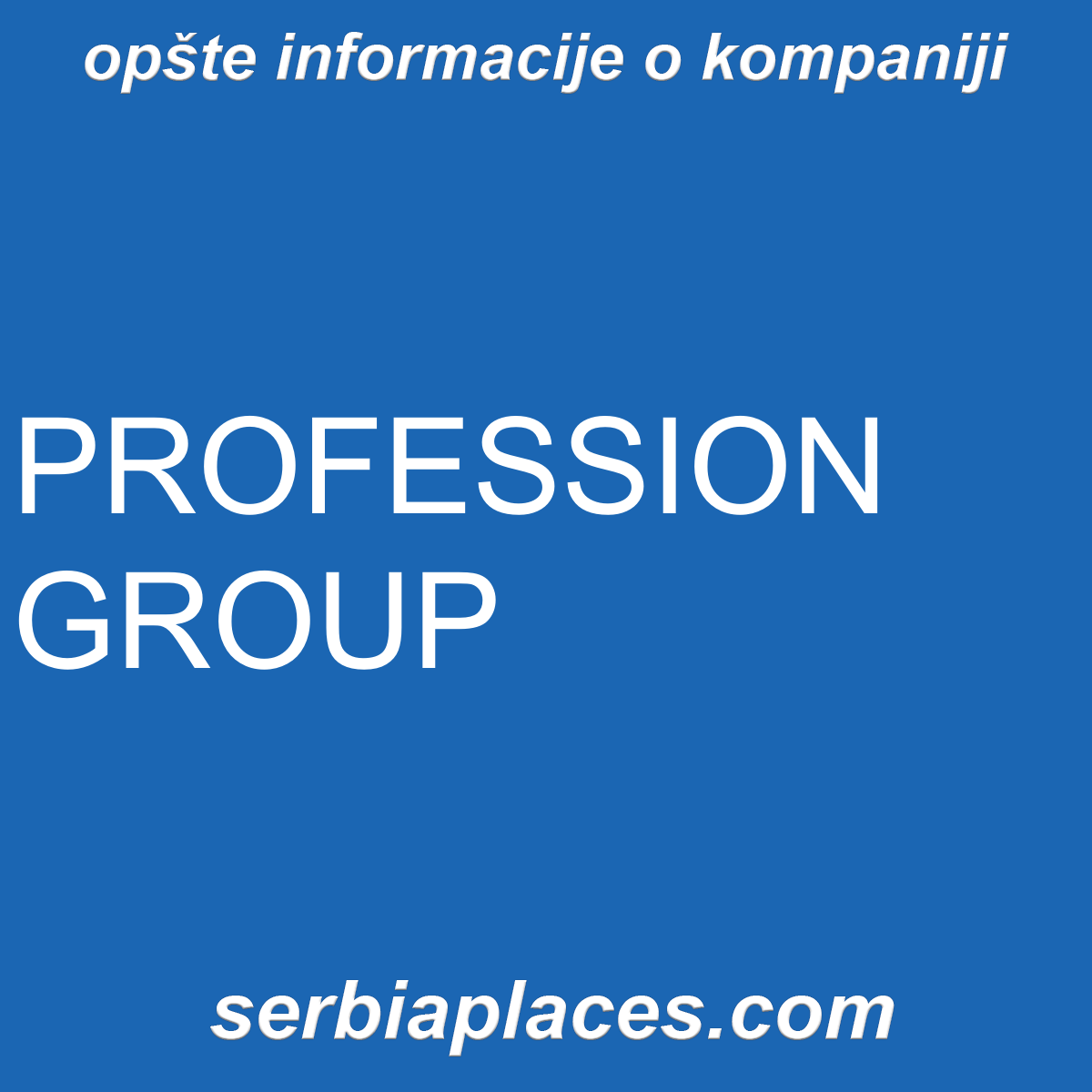 PROFESSION GROUP