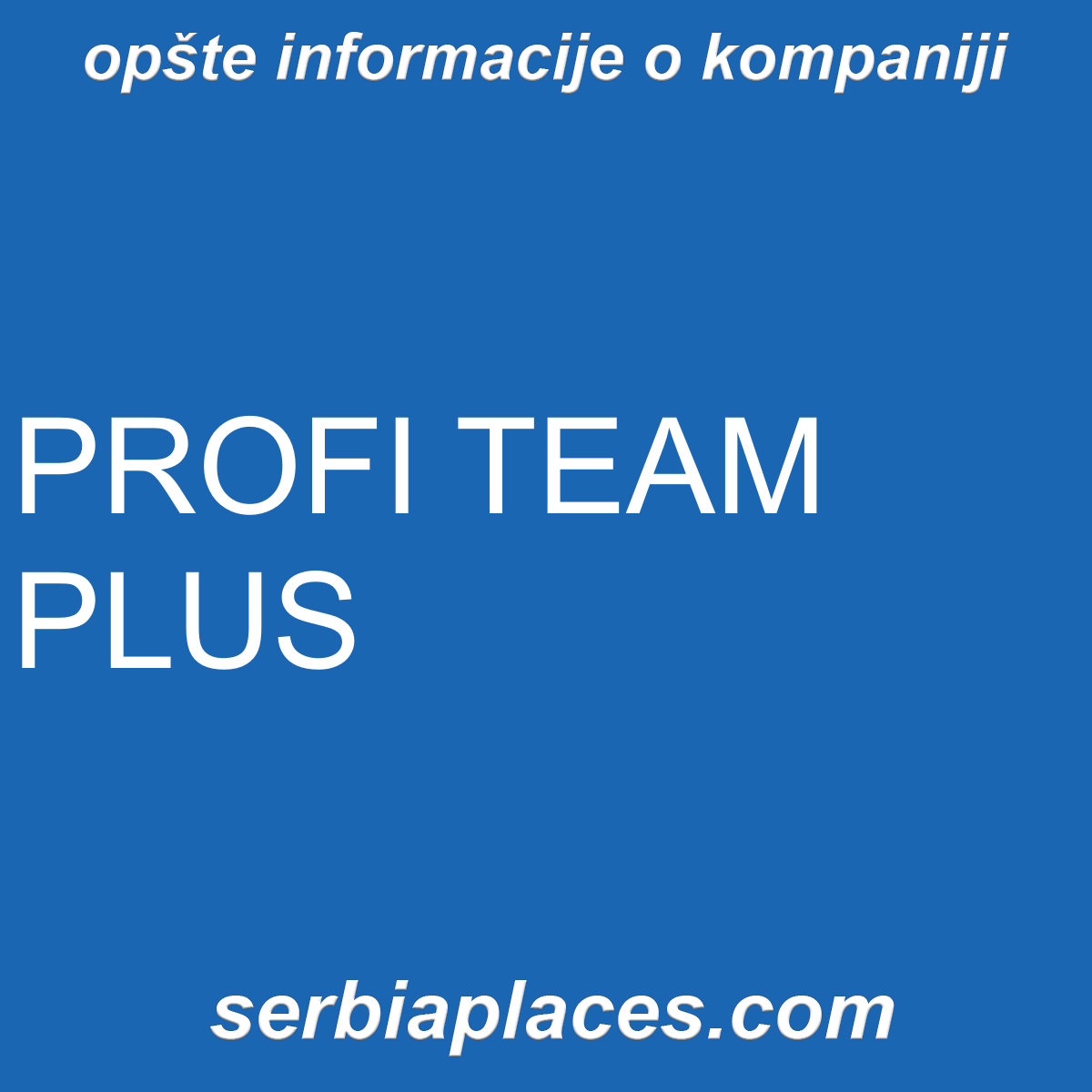 PROFI TEAM PLUS