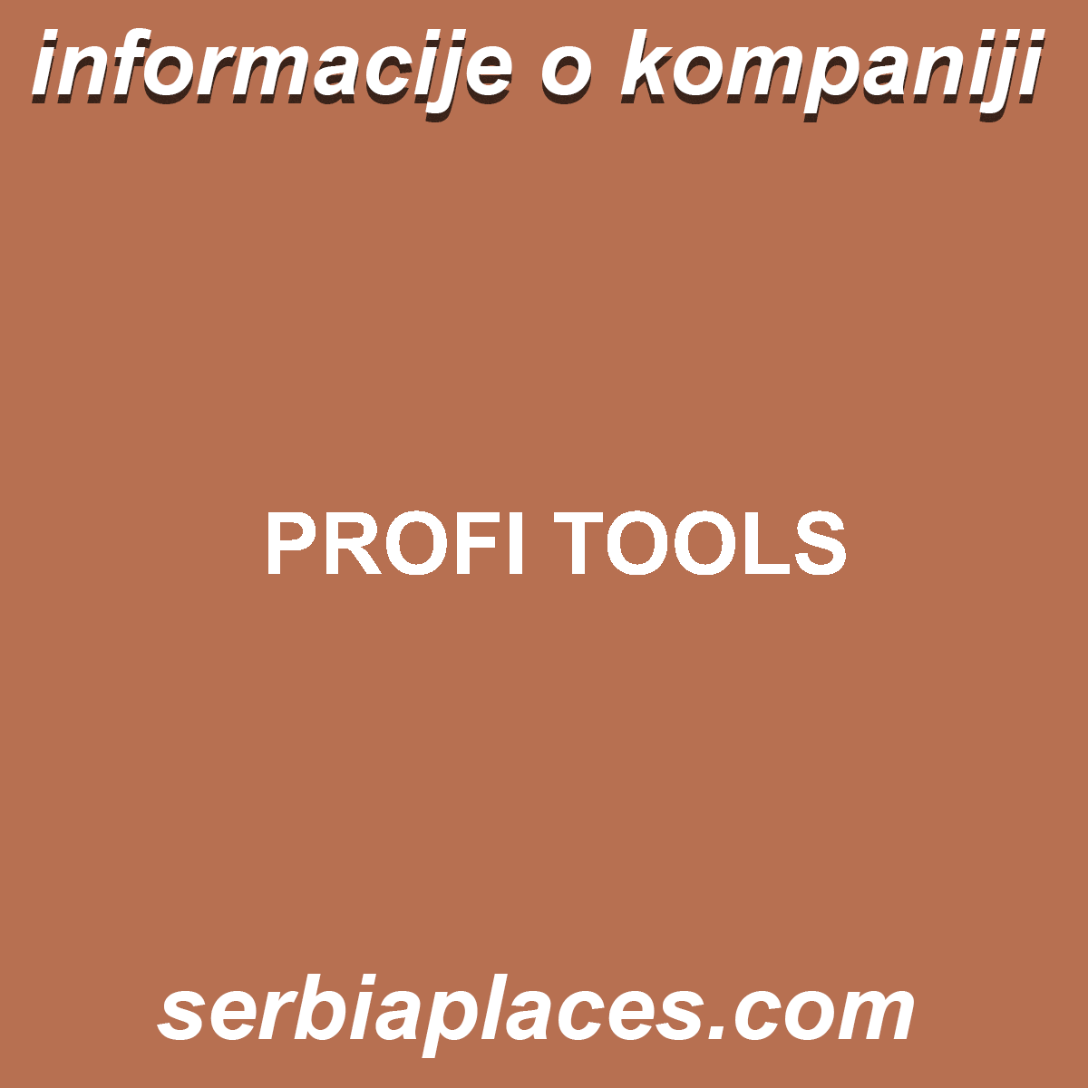 PROFI TOOLS