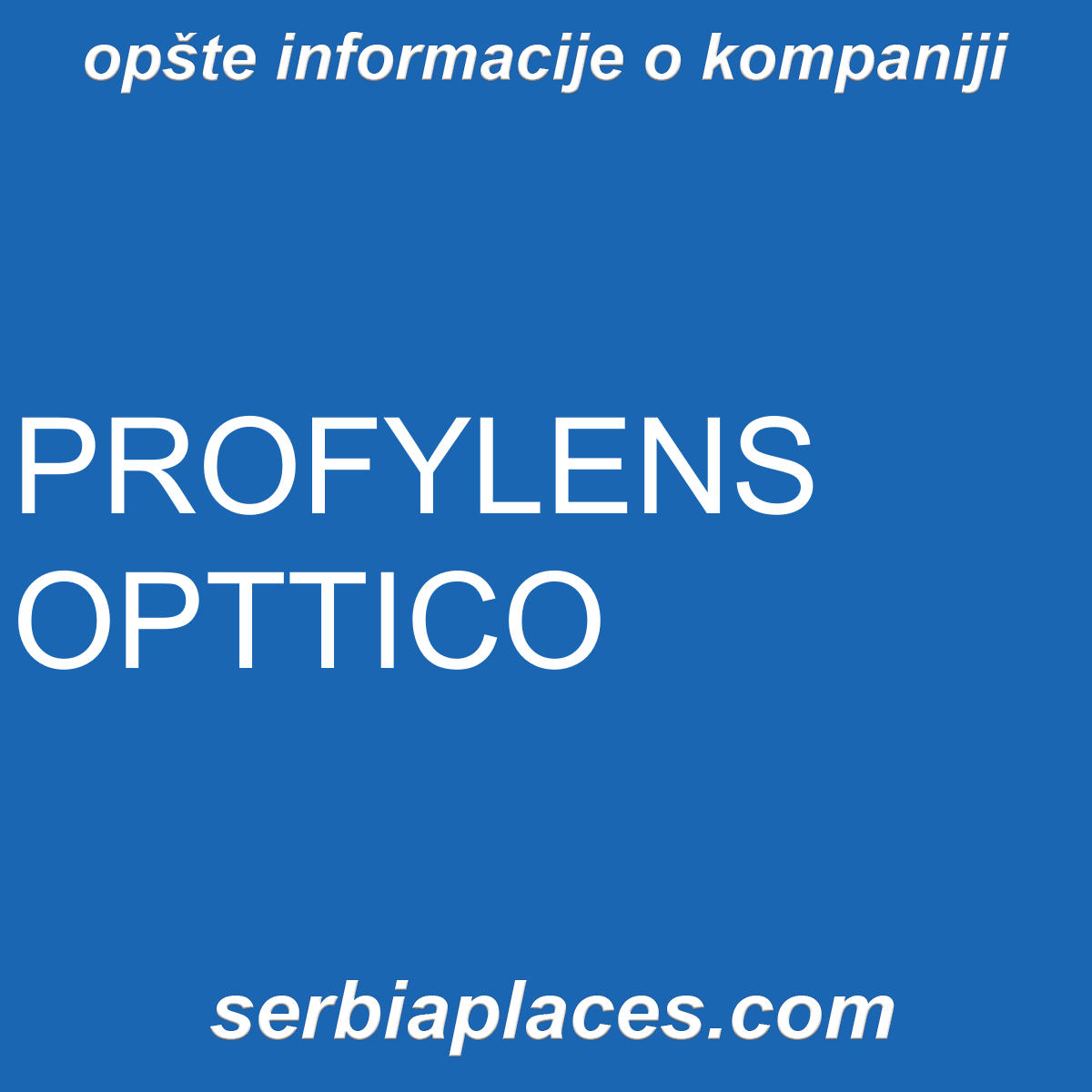 PROFYLENS OPTTICO