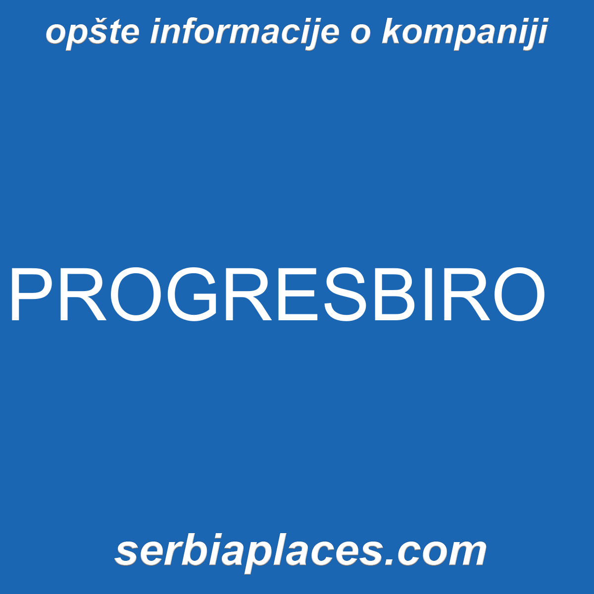 PROGRESBIRO