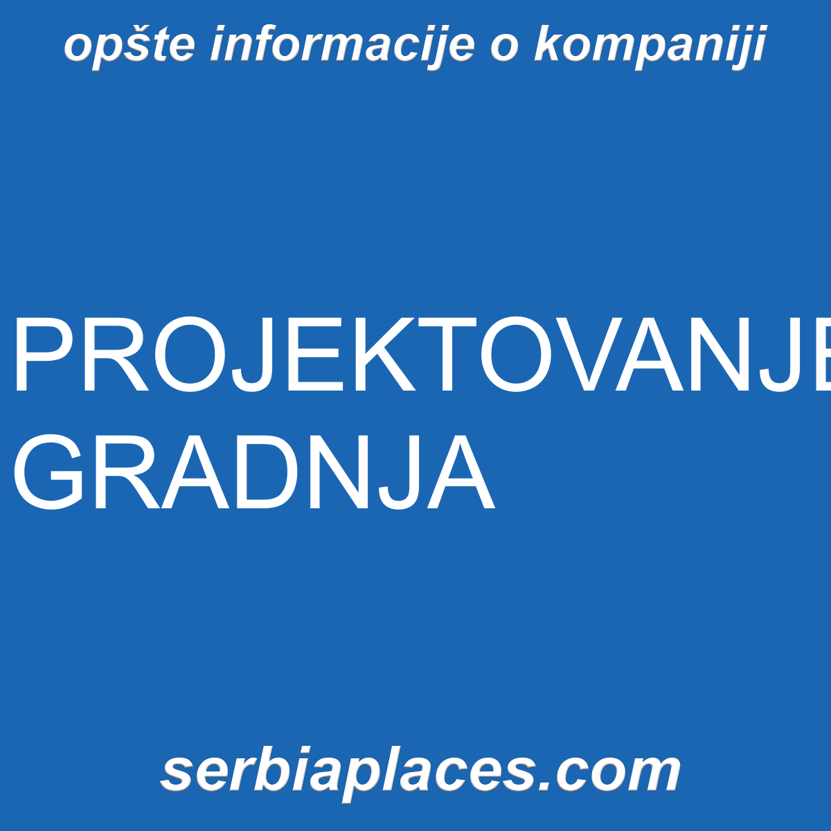 PROJEKTOVANJE-GRADNJA