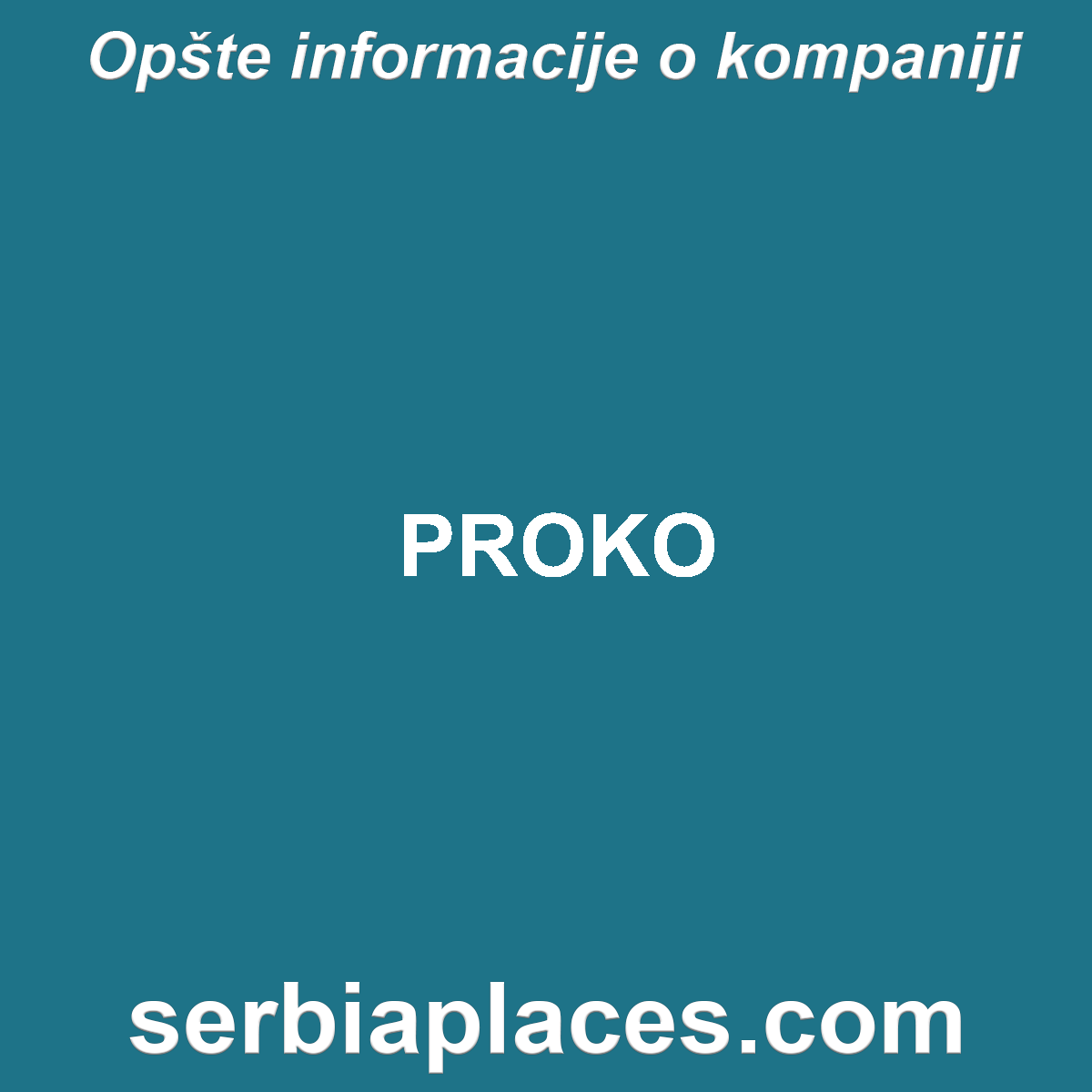 PROKO