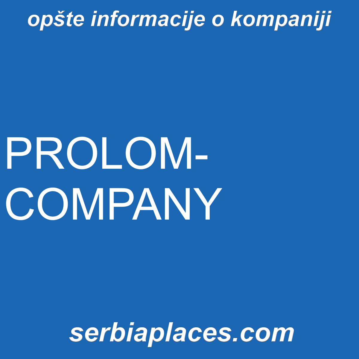 PROLOM-COMPANY
