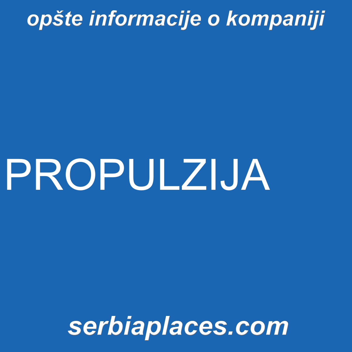 PROPULZIJA