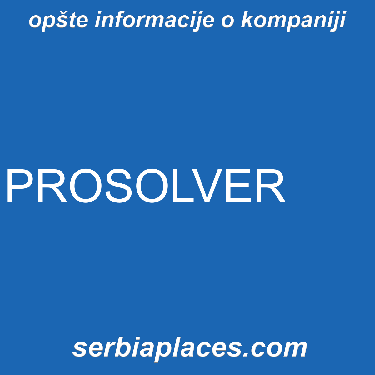 PROSOLVER