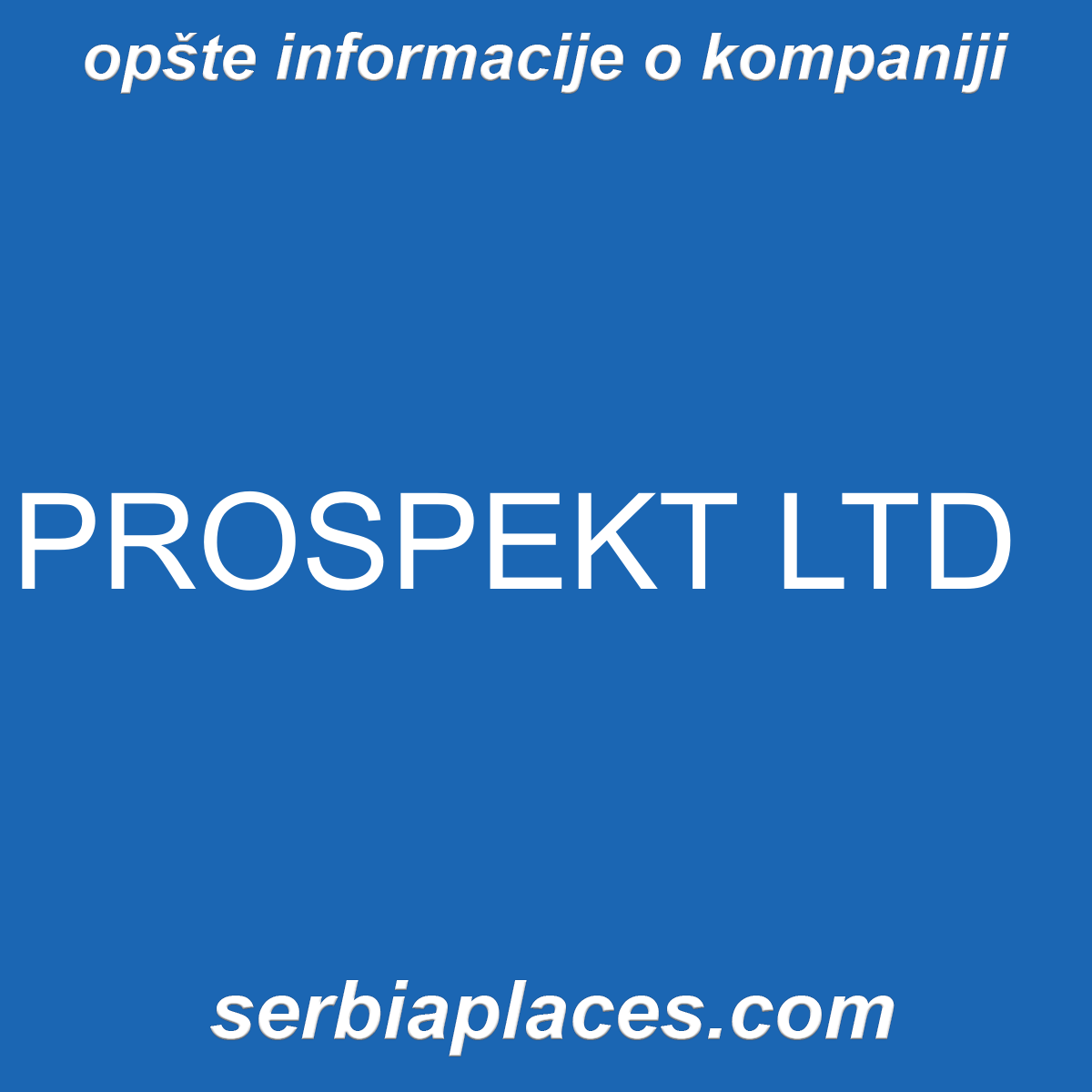 PROSPEKT LTD