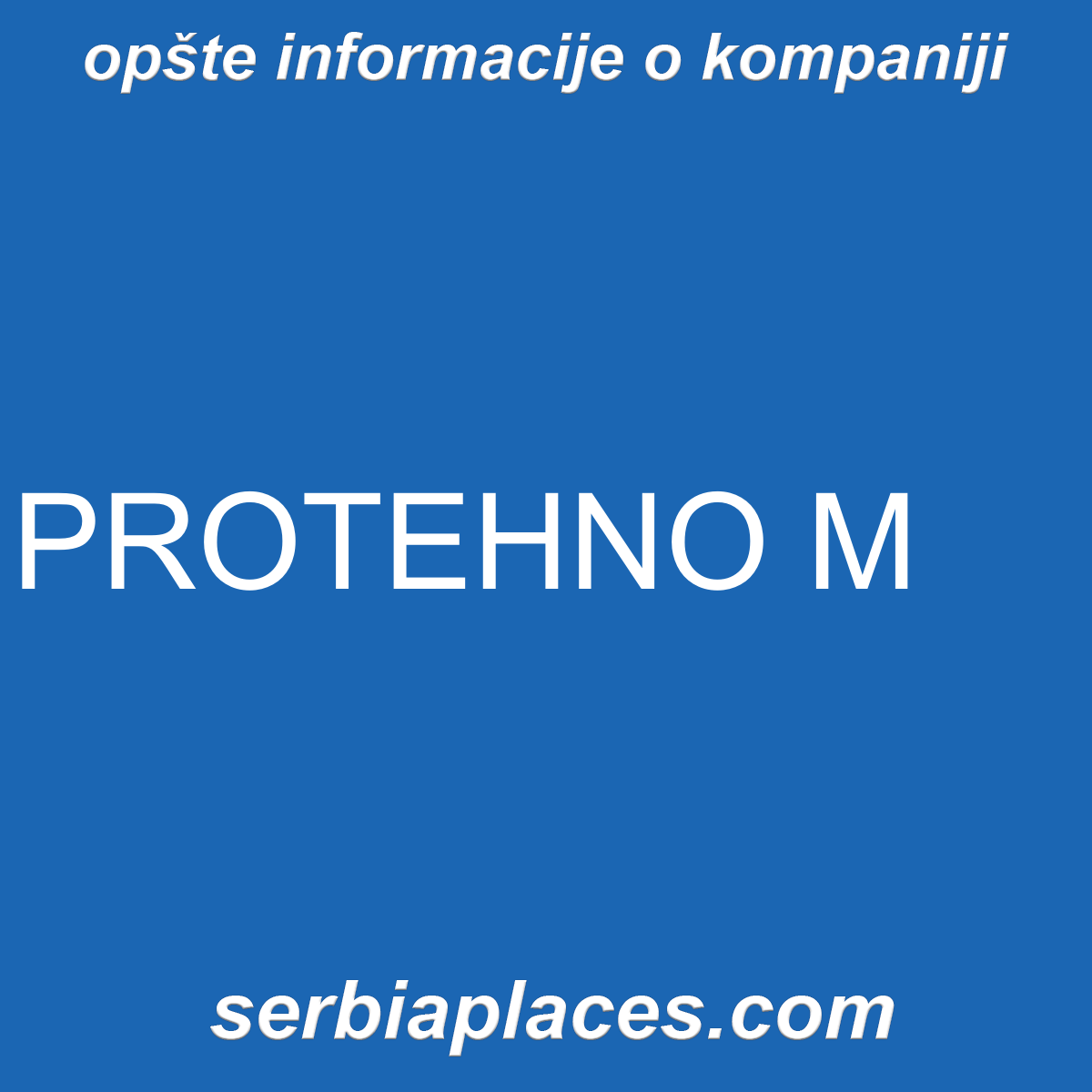 PROTEHNO M