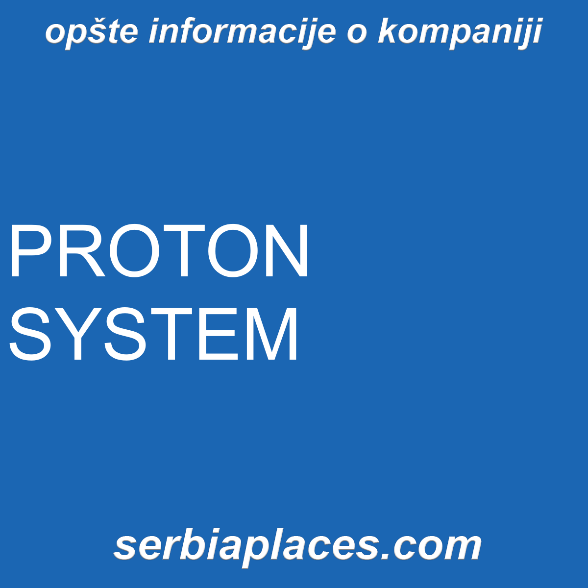 PROTON SYSTEM