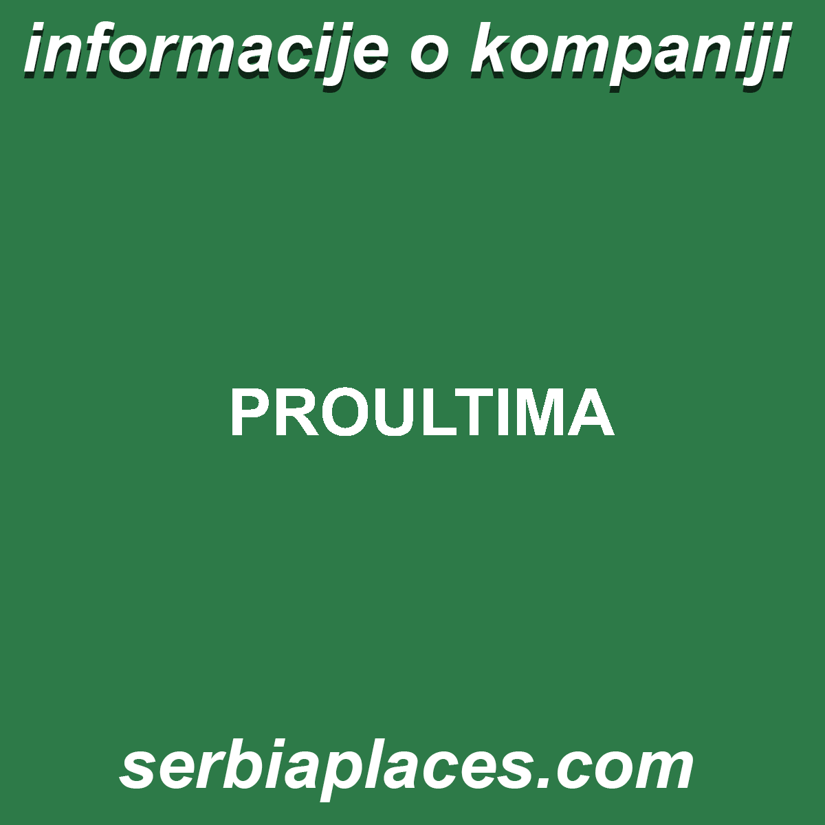 PROULTIMA