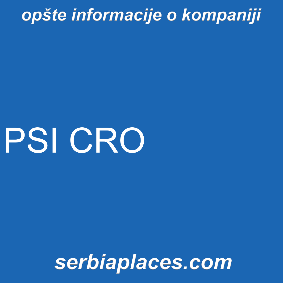 PSI CRO