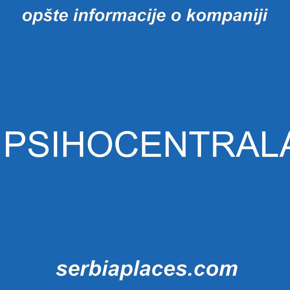 PSIHOCENTRALA