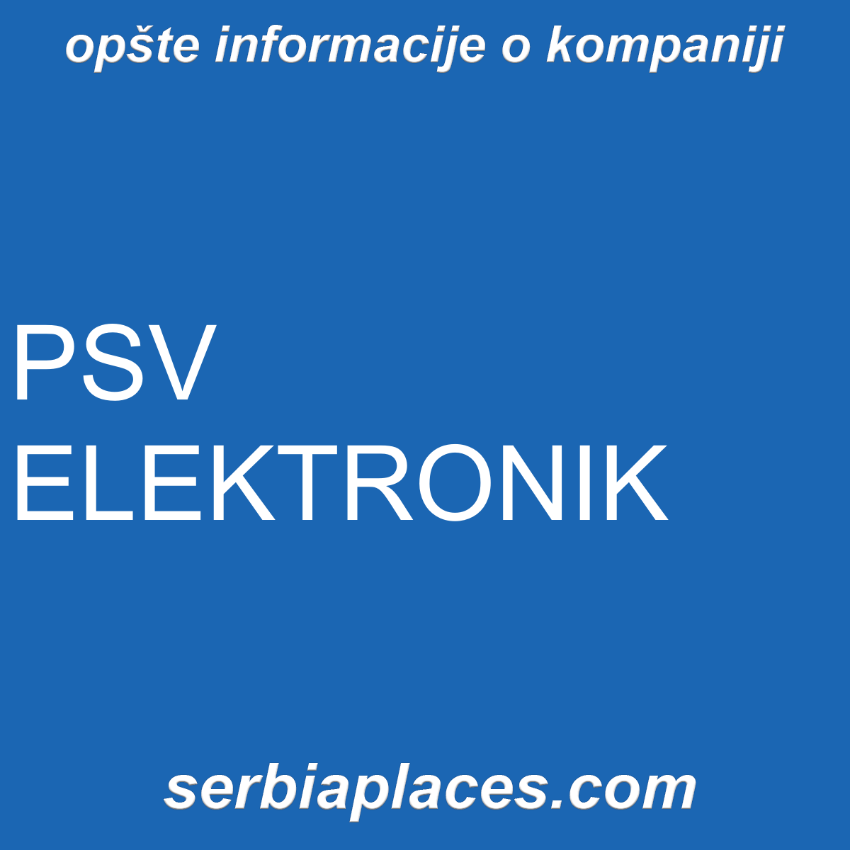 PSV ELEKTRONIK