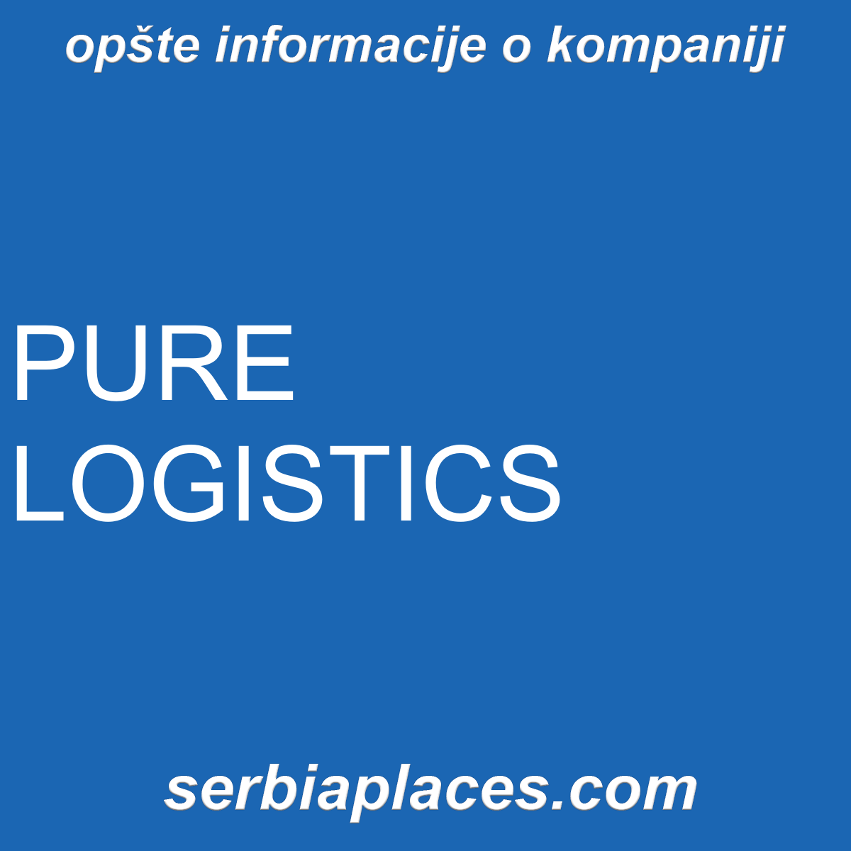 PURE LOGISTICS