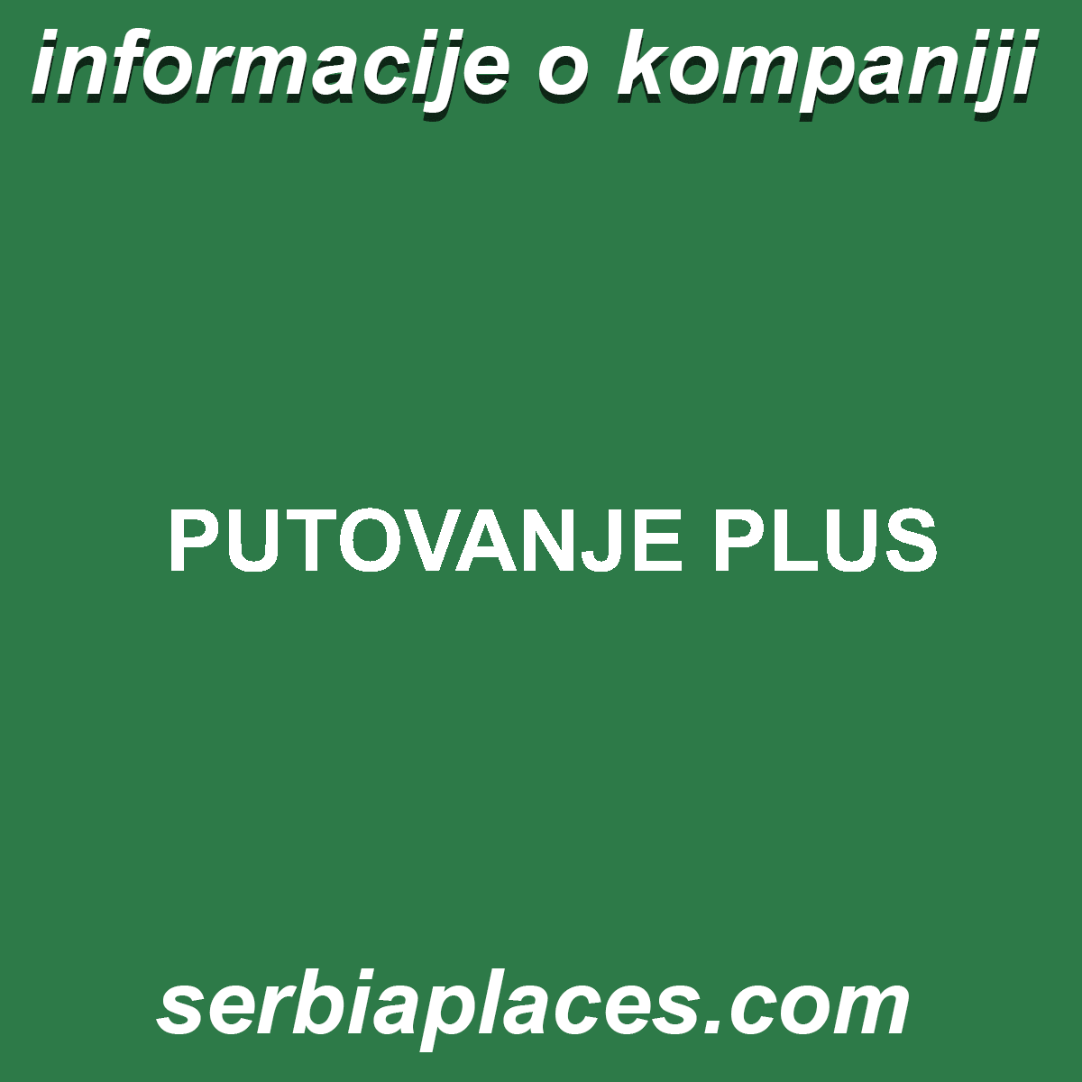 PUTOVANJE PLUS