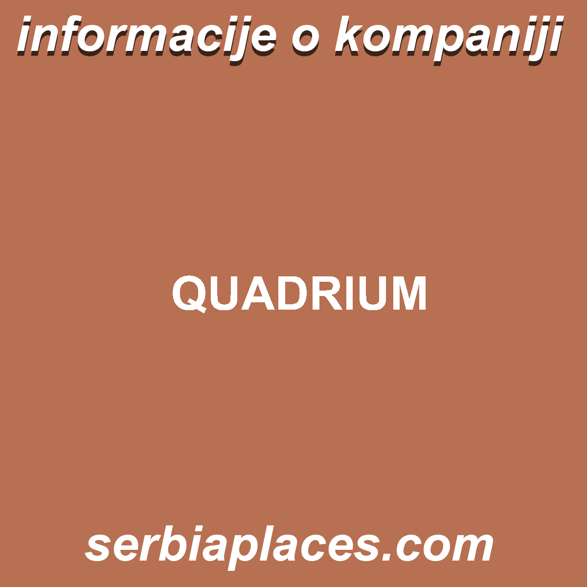 QUADRIUM