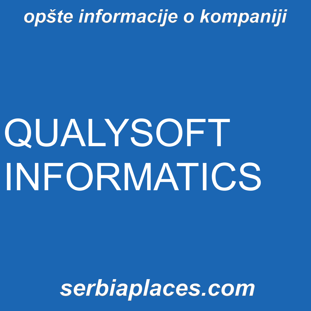 QUALYSOFT INFORMATICS