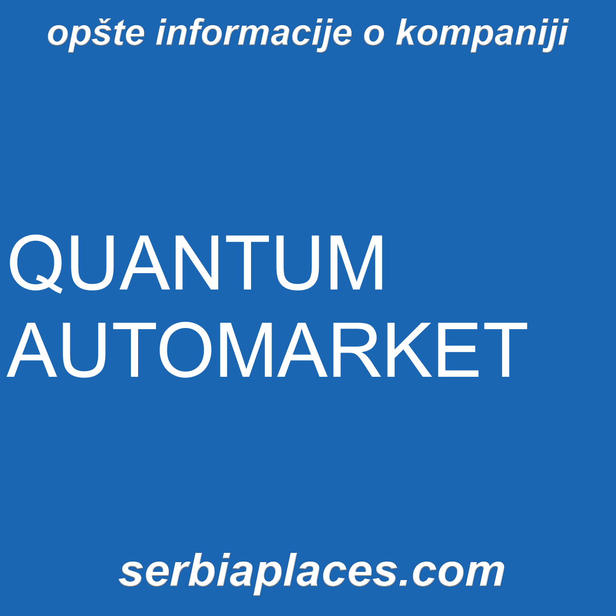 QUANTUM AUTOMARKET
