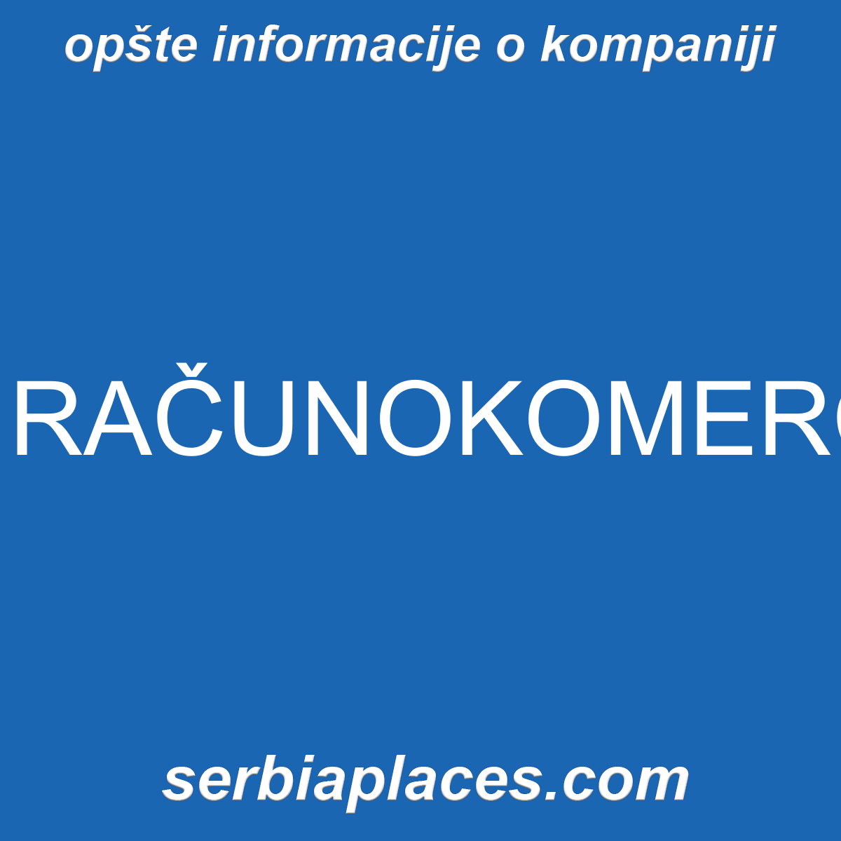 RAČUNOKOMERC