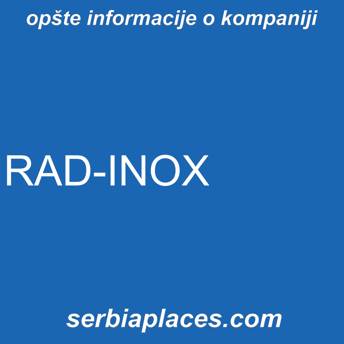 RAD-INOX