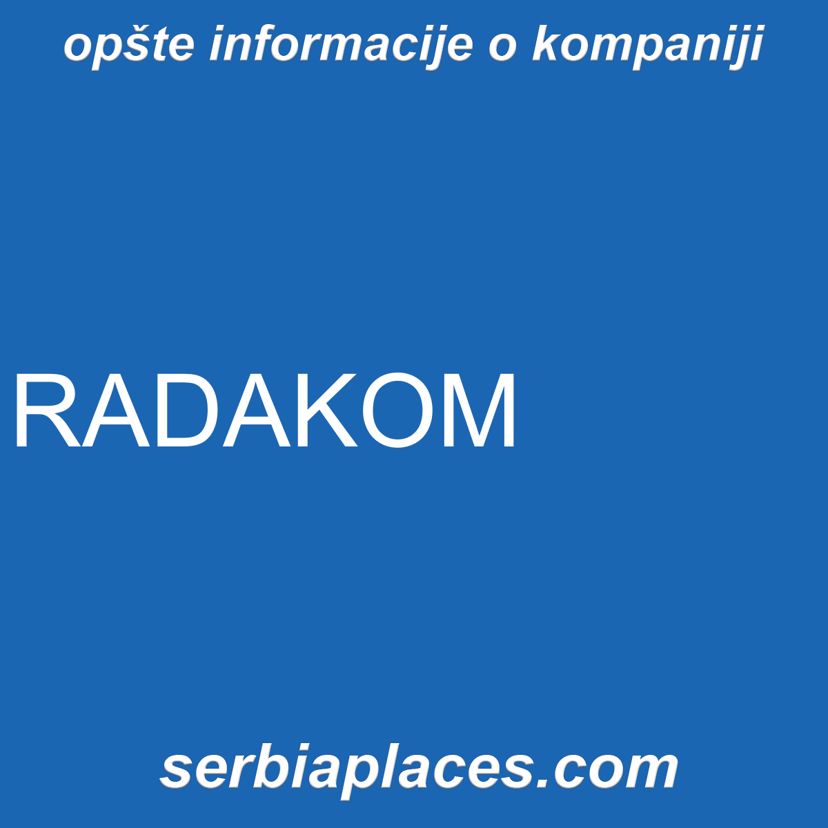 RADAKOM