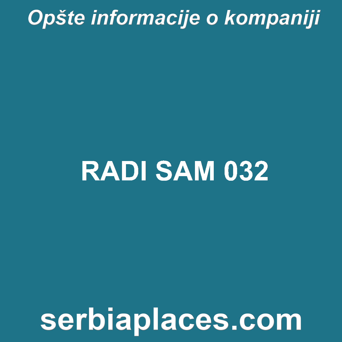 RADI SAM 032