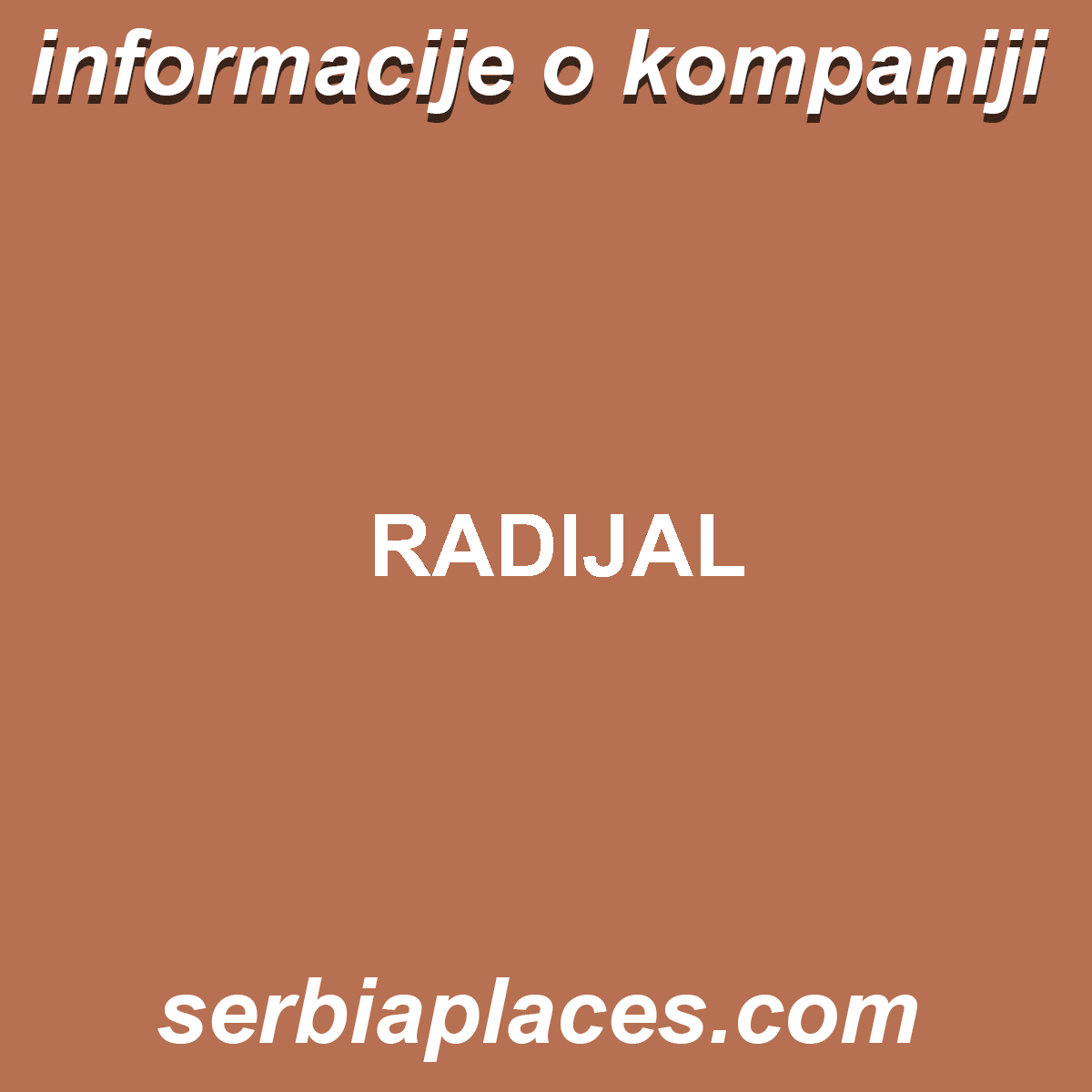 RADIJAL