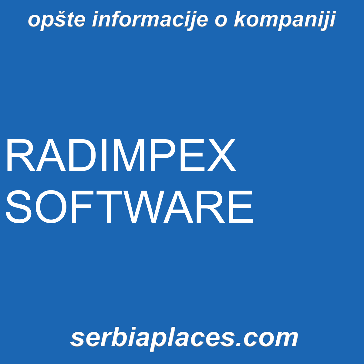 RADIMPEX SOFTWARE