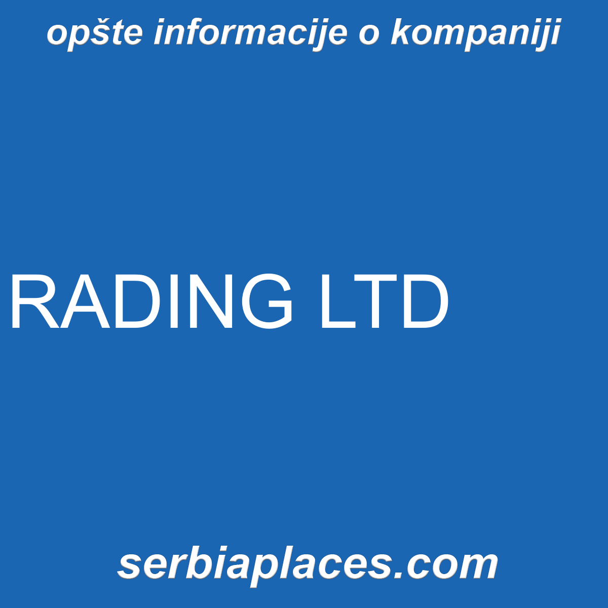 RADING LTD