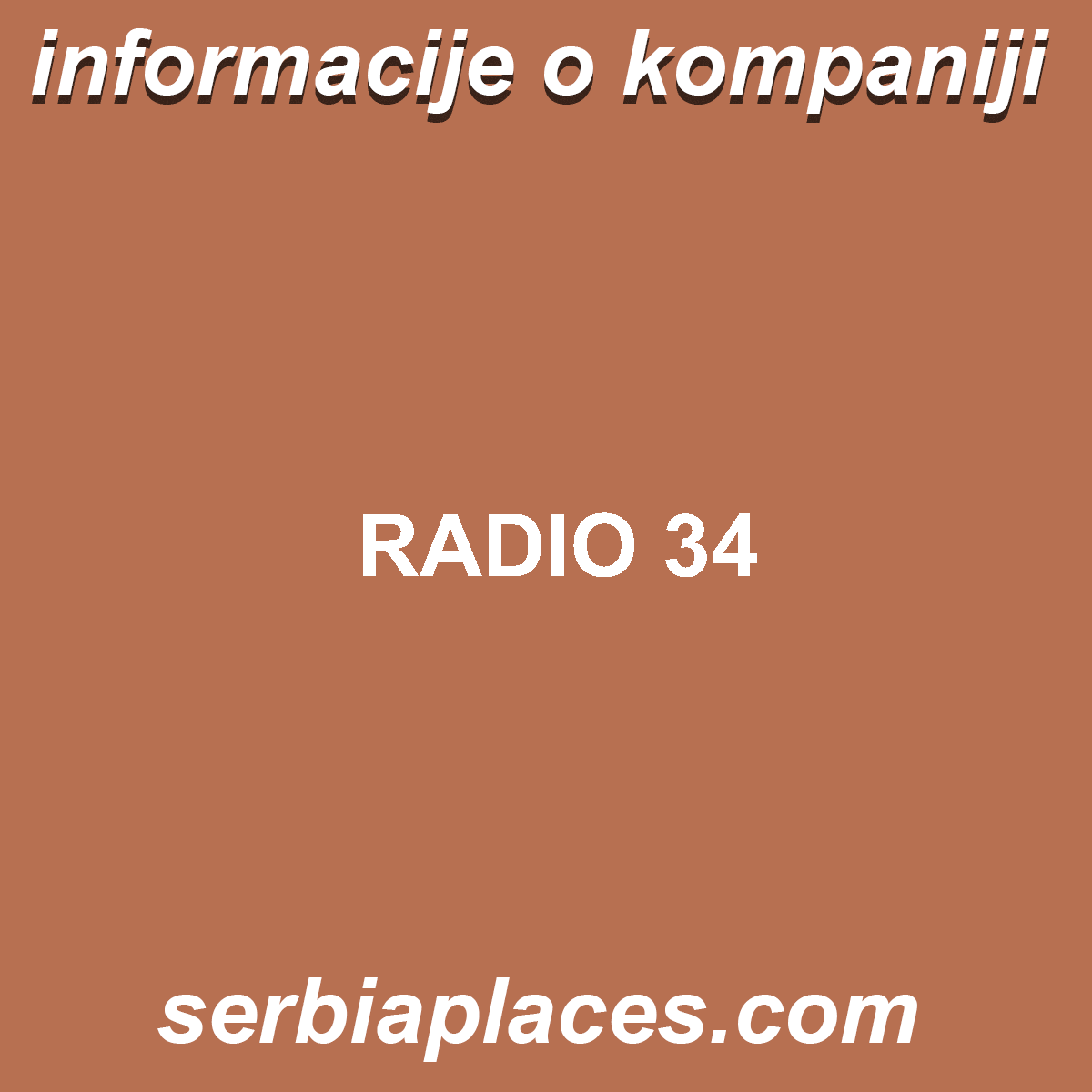 RADIO 34