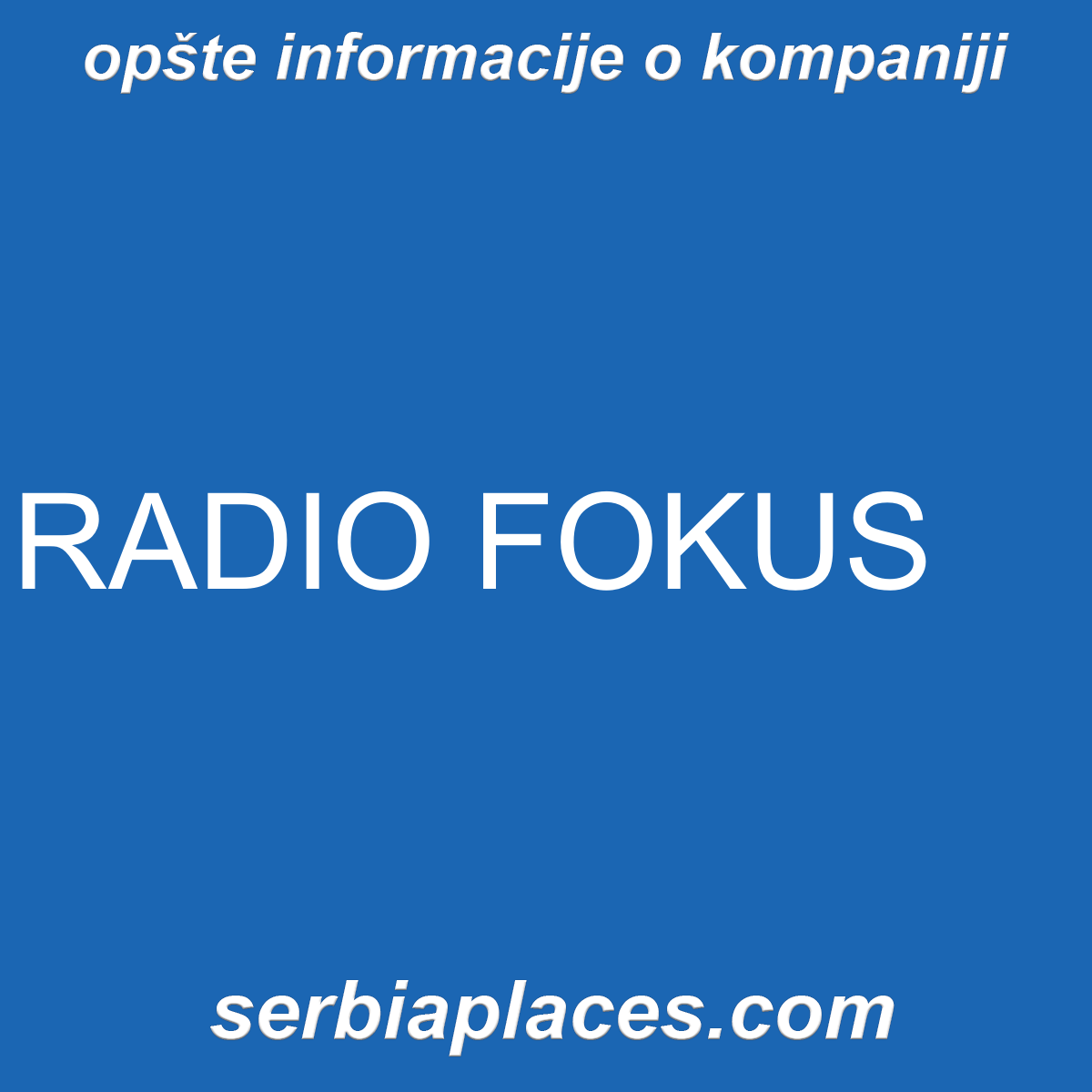 RADIO FOKUS
