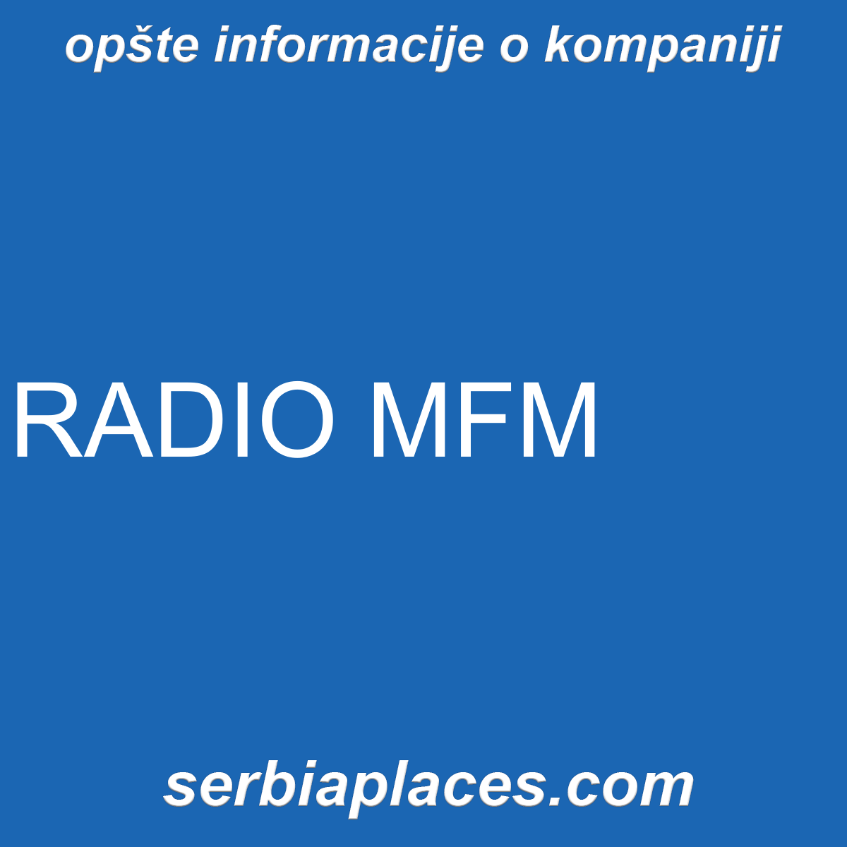 RADIO MFM