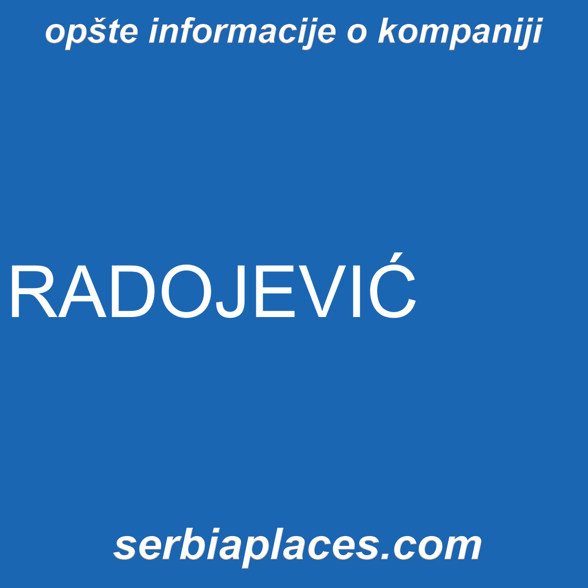 RADOJEVIĆ