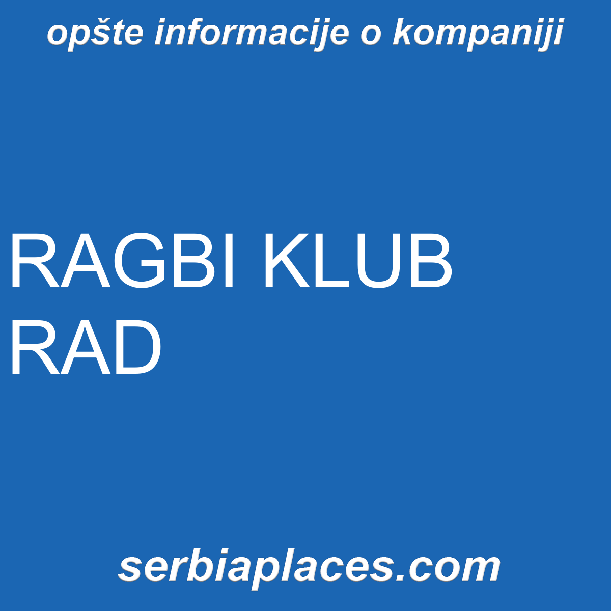 RAGBI KLUB RAD