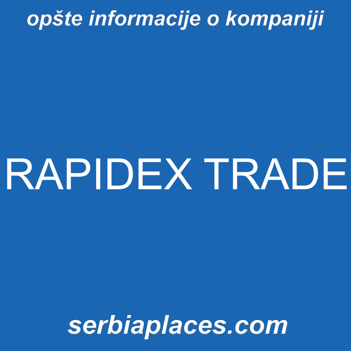 RAPIDEX TRADE