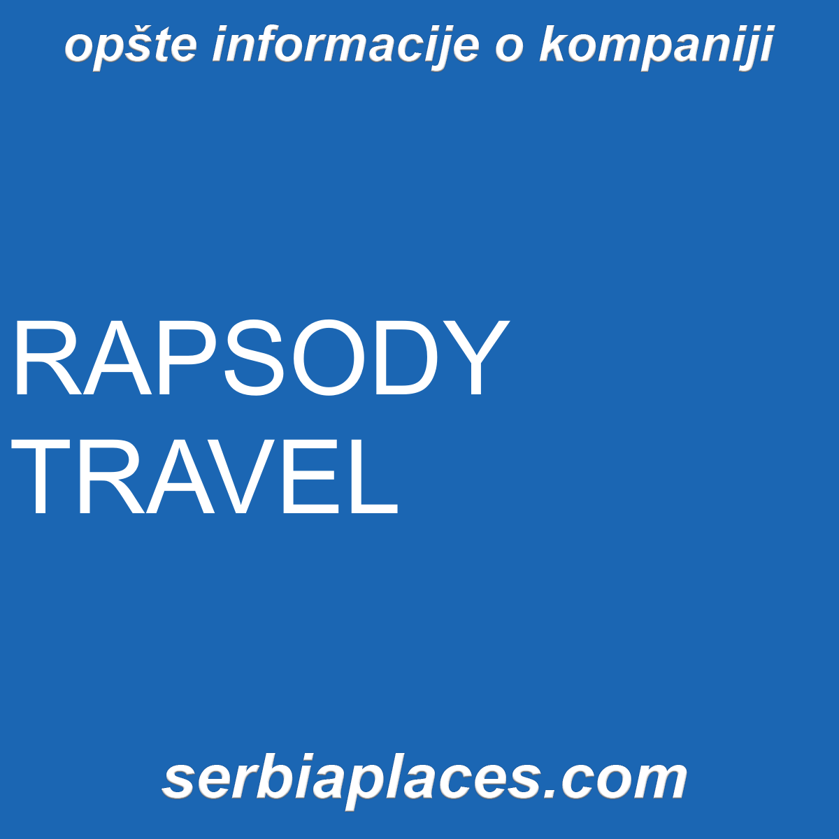 RAPSODY TRAVEL