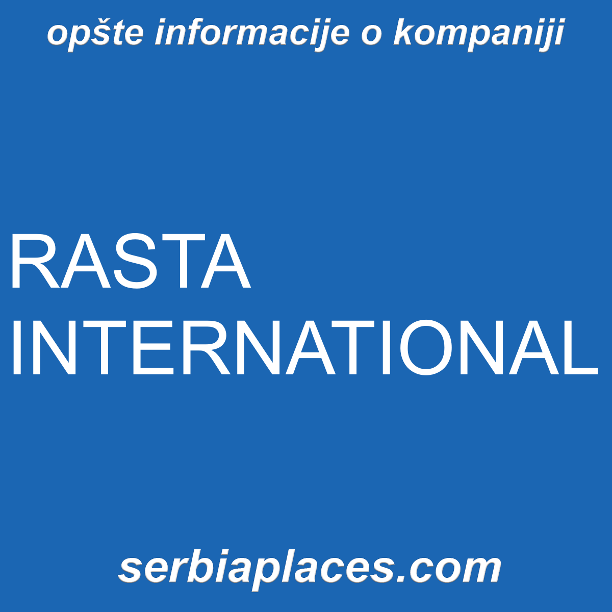 RASTA INTERNATIONAL