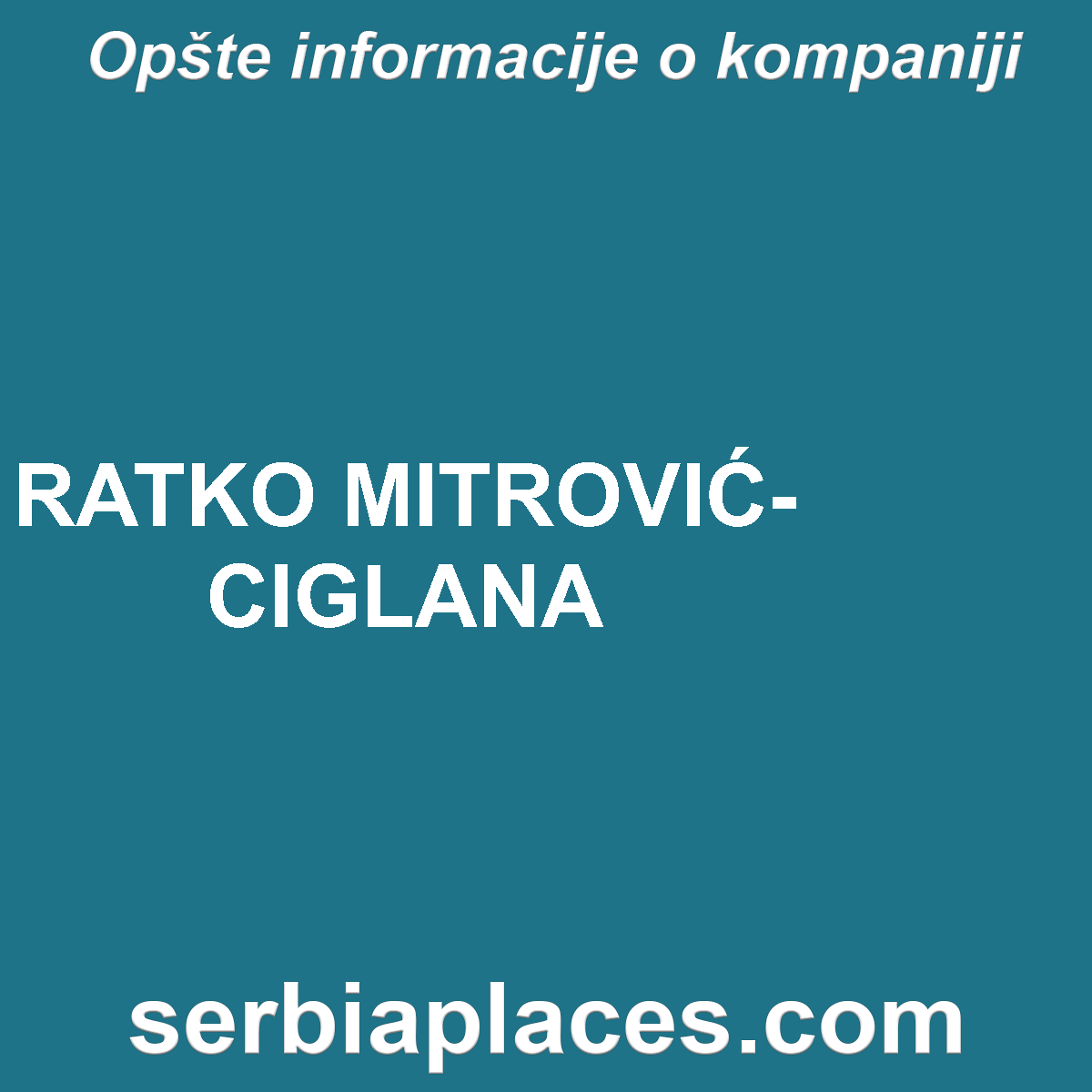 RATKO MITROVIĆ-CIGLANA