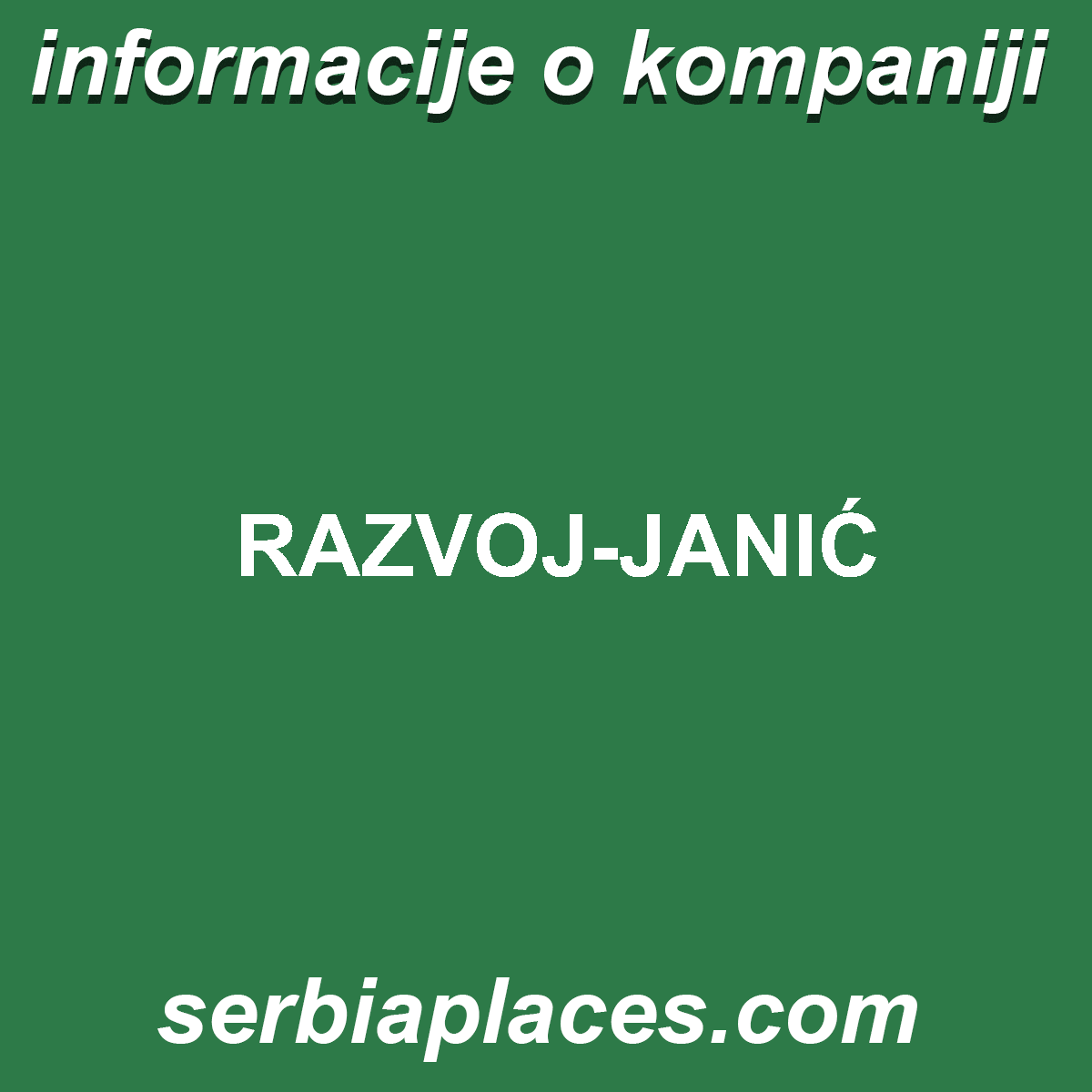 RAZVOJ-JANIĆ