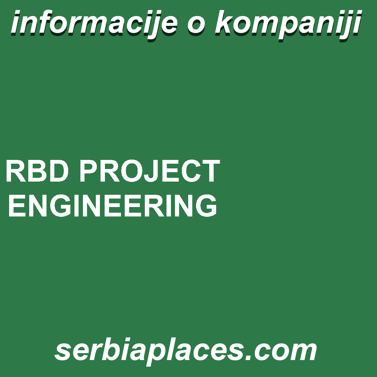 RBD PROJECT ENGINEERING