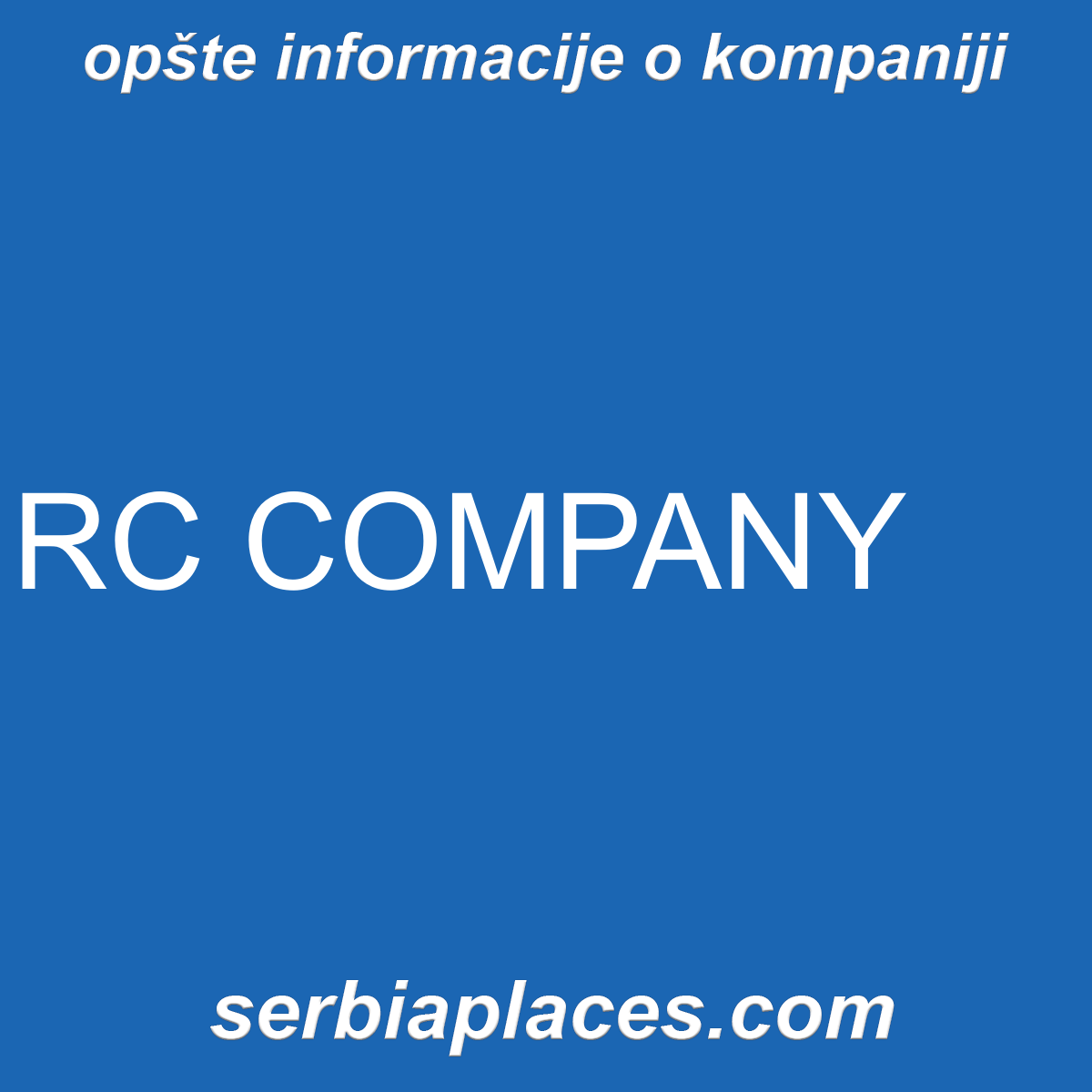 RC COMPANY